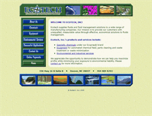 Tablet Screenshot of ecotech-inc.com